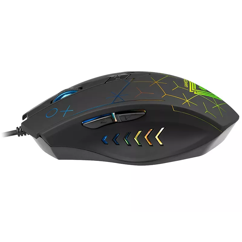 Tracer GAMEZONE XO - myš - USB - optická - 6 tlačidiel - čierna