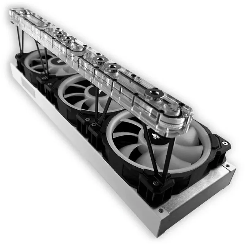 Stealkey CubeTube Distroplate 360mm - akryl
