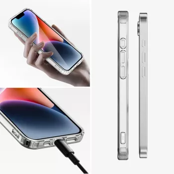 4smarts Premium - 360° ochranná sada - kryt zadnej strany pre mobilný telefón - kompatibilné s MagSafe - termoplastický polyuretán (TPU)