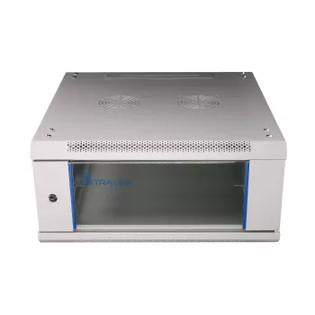 Extralink Rackmount skriňa 4U 600x600 sivá nástenná