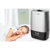 Zvlhčovač vzduchu Blaupunkt AHS801 parný 5 L čierny strieborný