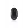 Logic Lm-11 - myš - optická - káblová - USB - čierna