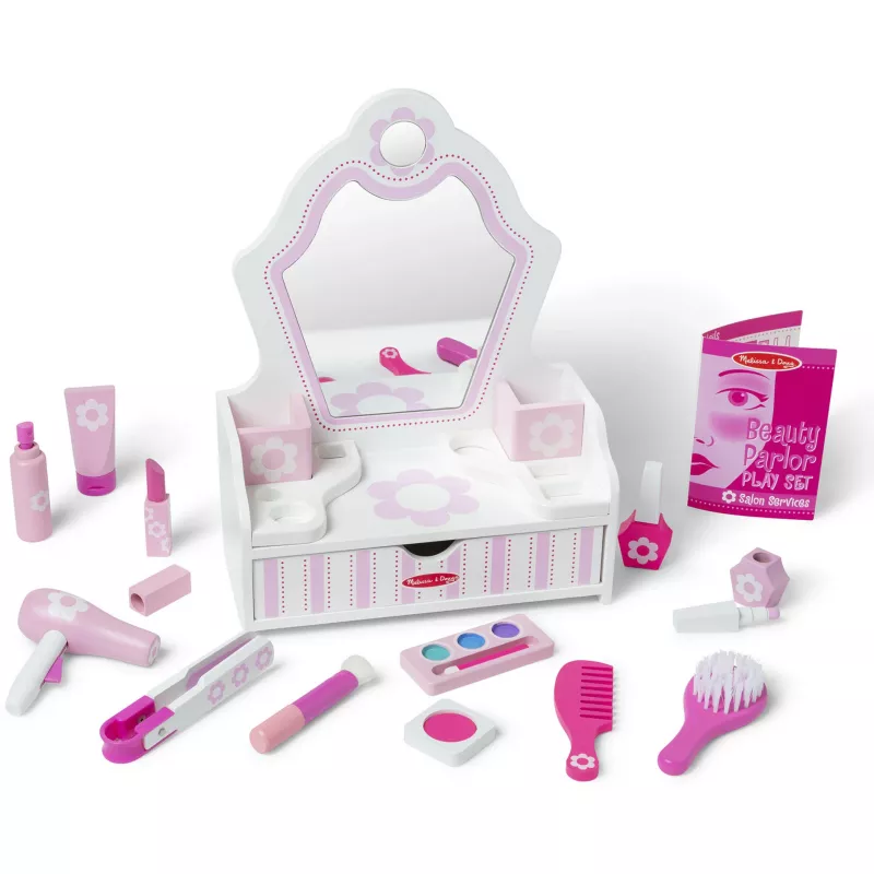 Melissa & Doug - sada kozmetického salónu, hra rolí