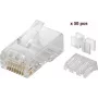 Microconnect KON505-50 káblový konektor RJ45 transparentný