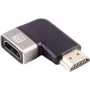 HDMI-A adaptér ShiverPeaks 10-01052 90° vľavo, kovové puzdro, podporuje až 8K