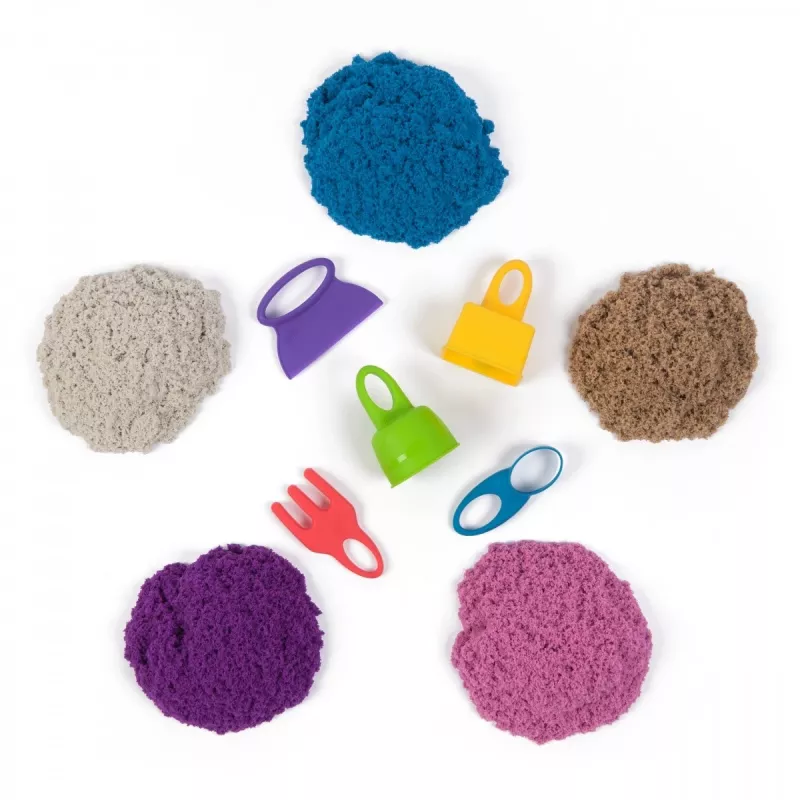 Kinetic Sand Castle Case - limetkovo zelená