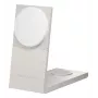 Bezdrôtová nabíjačka Native Union Rise 3‑In‑1 Qi2 — USB, 2 m kábel, svetlosivá (pieskovec)