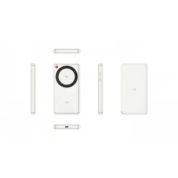 ZTE U30 AIR router bezdrôtový Dual-band (2.4 GHz/5 GHz) biely