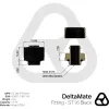 Thermal Grizzly DeltaMate ST16 Fitting vodného chladenia, Čierny