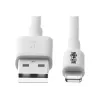 Eaton Tripp Lite Series USB-A na Lightning sync/nabíjací kábel (M/M) - MFi certifikovaný, biely, 6 ft. (1,8 m) - dátový/napájací kábel - USB samec na Lightning