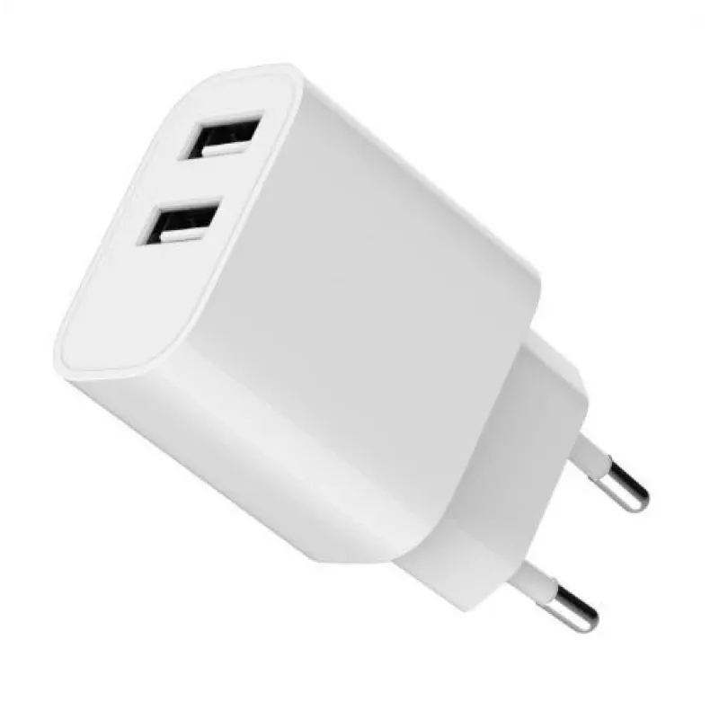 Nabíjačka Gembird TA-UC-2A12-01 interiérová AC 2.4A 2 USB biela