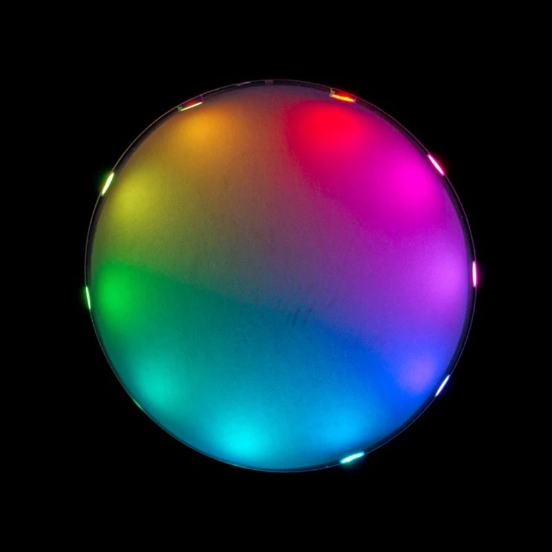 LED krúžok pre aqualis 100/150, adresovateľné RGBpx osvetlenie, Aqua-Computer 53276