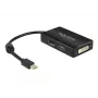 Kábel DeLOCK 0,16m DisplayPort HDMI DVI Mini DisplayPort