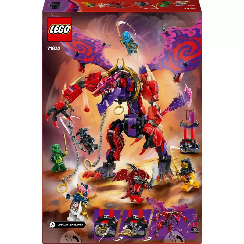 LEGO NINJAGO 71832 Thunderfang drak chaosu