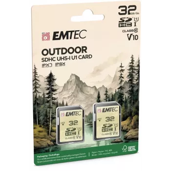 Flash pamäť Emtec 32 GB UHS-I U1 V10 Outdoor ECMSD32GHCU1ORP
