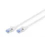 Sieťový kábel Digitus CAT 5e SF/UTP patch kábel RJ-45 Cat5e 10m sivý