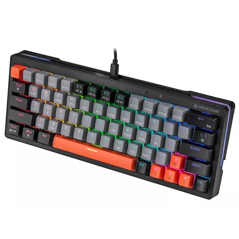 Mechanická klávesnica Tracer GAMEZONE EVO1 HOT SWAP 63 (sivá) TRAKLA47297