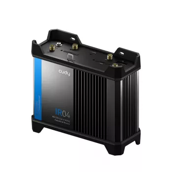 WLAN router Cudy IR04_EU 300 Mbit/s, 2,4 GHz Wi‑Fi 4 (802.11n), 4x Fast Ethernet, 1x USB 2.0, podpora LTE (4G)
