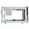 SilverStone SUGO SG13 - Desktop - Mini-DTX - bez napájacieho zdroja (AT / PS/2) - čierna, biela - USB/Audio (SST-SG13WB-Q)
