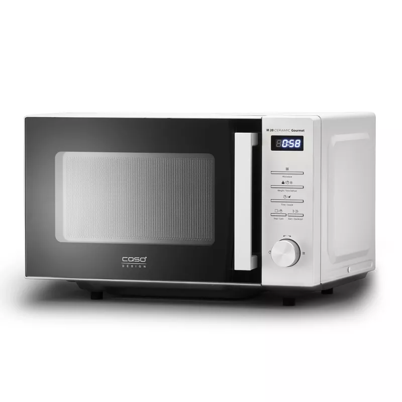 Mikrovlnná rúra Caso Ceramic Gourmet M 20 — 700 W, 20 L, keramický vnútorný priestor