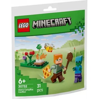 Bricks Minecraft 30732 Alexin táborový konflikt