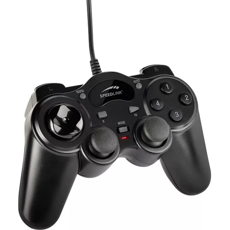 Speedlink THUNDERSTRIKE SL-6515-BK Gamepad pre PC, čierny