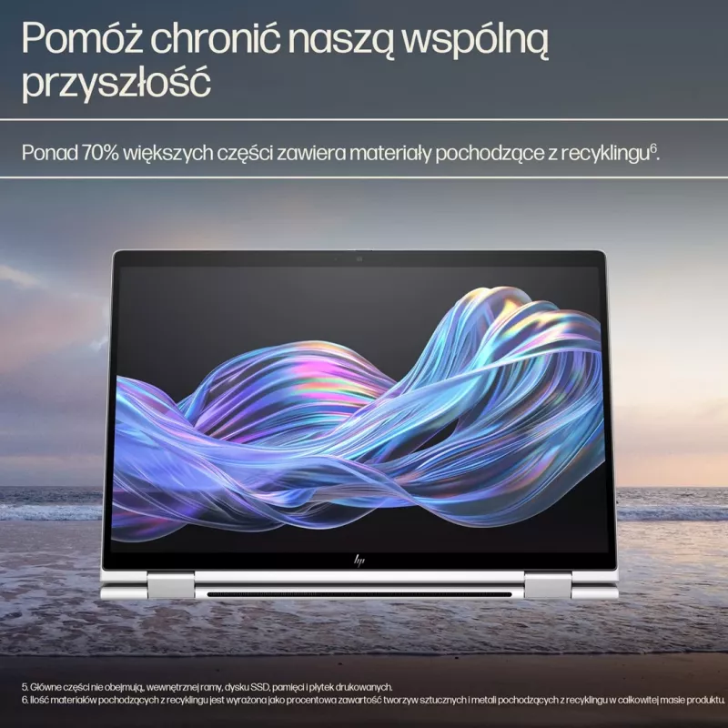 HP EliteBook X Flip G1i 14 palcov Notebook Next Gen AI PC Copilot+ PC Hybrid (2v1) dotyková obrazovka 512GB SSD Windows 11 Pro