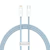 USB-C kábel pre Lightning Baseus Dynamic Series, 20W, 1 m (modrá)