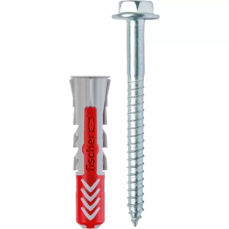 Hmoždinka FISCHER DUOPOWER 10x50 S 25 ks so skrutkou