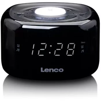 Lenco CR-12BK Rádiobudík digitálny čierny (CR-12)
