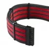 CableMod PRO ModMesh CM-PCAB-BKIT-NKKR-3PK-R sada predlžovacích káblov, čierna/červená