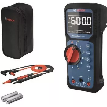 Digitálny multimeter Bosch GDM 600-15 (model 0601077300) na meranie striedavého/jednosmerného napätia a elektrické merania