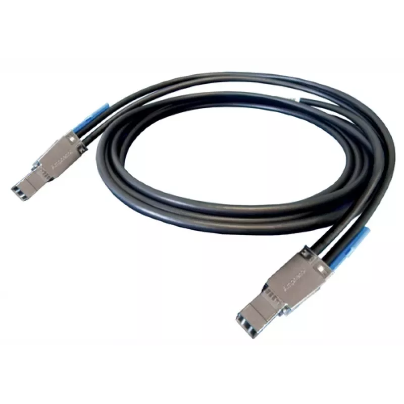 Microchip Adaptec - Externý SAS kábel - SAS 12 Gbit/s - 36-pin 4x tienený Mini MultiLane (M) na 36-pin 4x tienený Mini MultiLane (M) - 2 m (2282600-R)