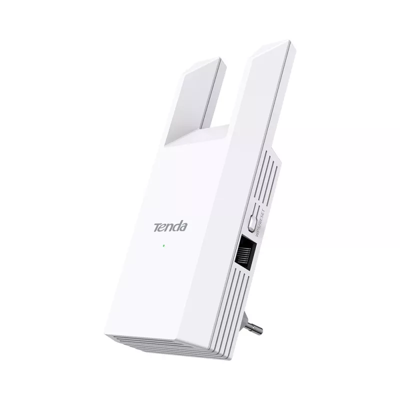 Sieťový opakovač TENDA T10 2,4 GHz Wi‑Fi 4, 300 Mbit/s, 2 externé antény, 1x RJ-45, biela
