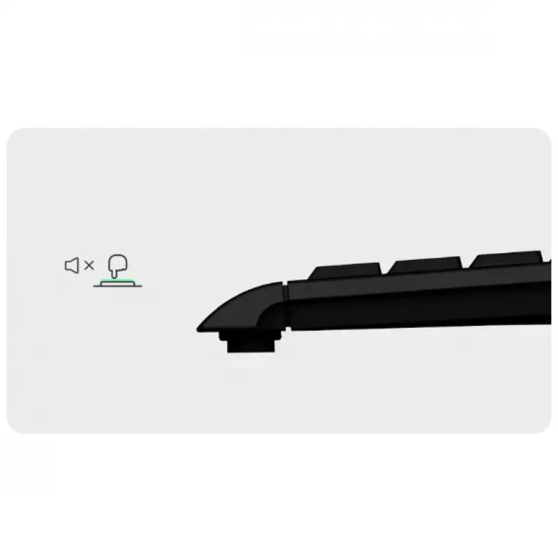 KeySonic KSK-5011ELC (DE) klávesnica Home USB QWERTZ nemecká čierna