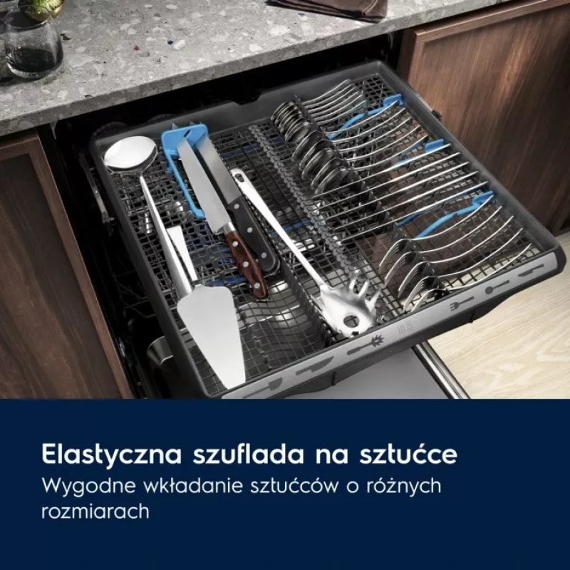 Vstavaná umývačka riadu Electrolux EEM43201L, úzka 45 cm, 10 súprav riadu, 46 dB, invertor