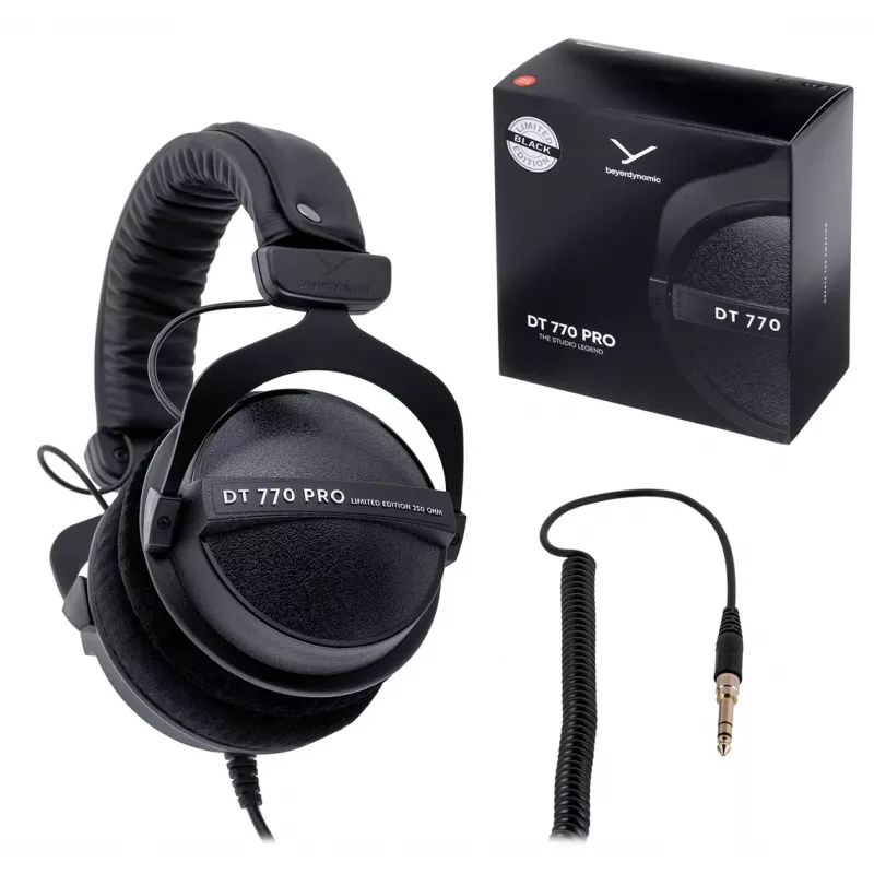 Slúchadlá Beyerdynamic DT 770 PRO 250 OHM čierna Limited Edition