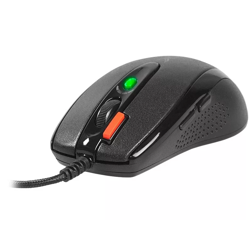 Herná myš A4Tech X-7120 USB Type-A obojručná 2000 DPI, 3 ms, káblová, čierna