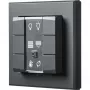Nástenný 6-tlačidlový ovládač Homematic IP nástenný spínač — RF Wireless, dosah až 200 m, IP20