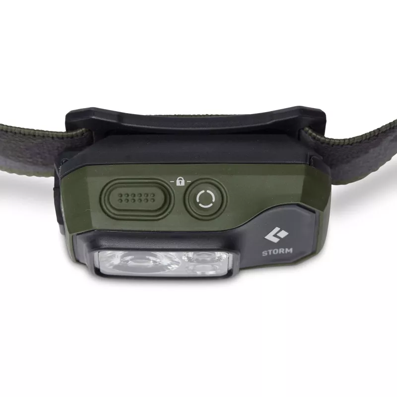 Black Diamond čelová lampa Storm 450 (olivová)