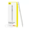 Stylus Baseus Smooth Writing Series nabíjanie konektorom Lightning, biela