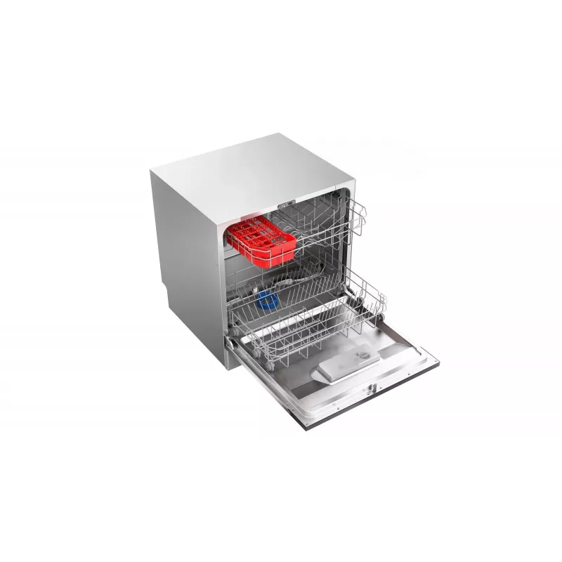 Vstavaná umývačka riadu Toshiba DW-08T2EE(S)-PL — 8 jedálenských súprav, energetická trieda F, 49 dB, 55×59×50 mm