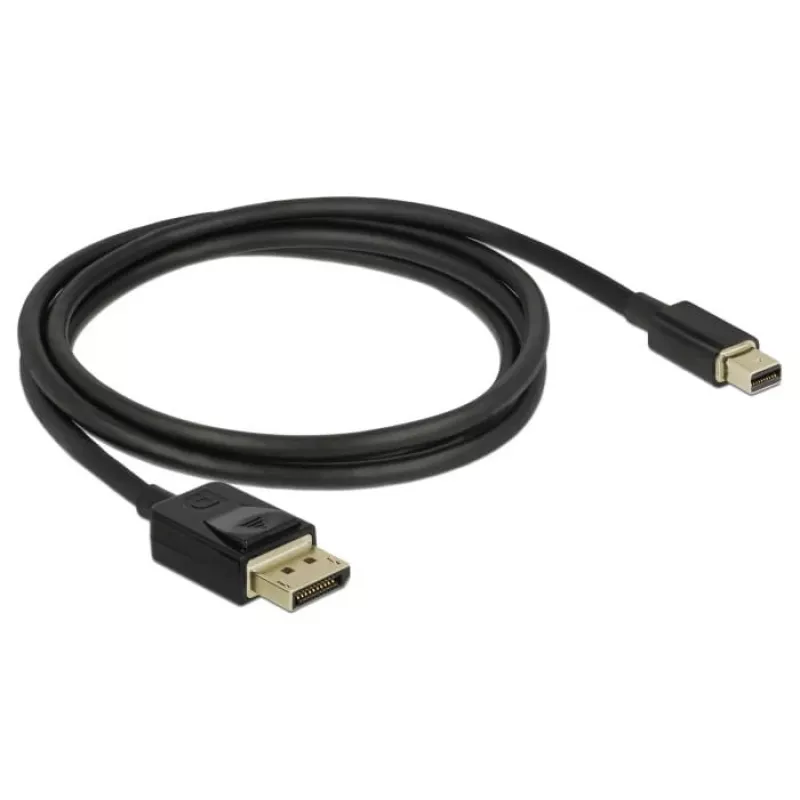 DisplayPort kábel DeLOCK 84927 Mini DisplayPort 1 m čierny