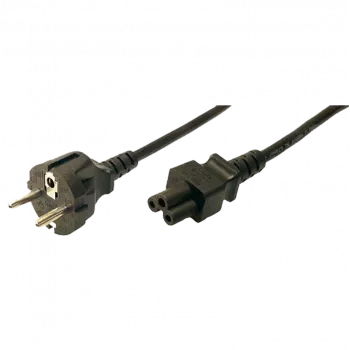 Napájací kábel LogiLink CP093 1,8 m C5 konektor samica CEE7/7