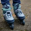 Inline korčule HUDORA Leon 2.0, nastaviteľná veľkosť 29–32, modrá/sivá