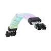 Gamemax | predlžovací kábel napájacieho zdroja | VGA/CPU 2x8PIN-B | čierny