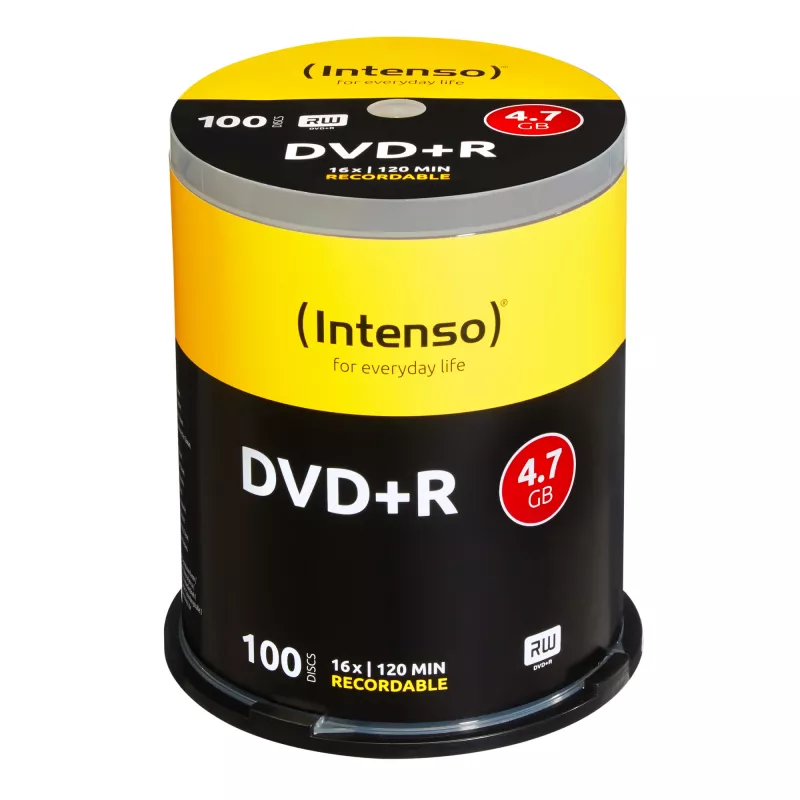 DVD+R Intenso 4111156 4,7 GB 100 ks