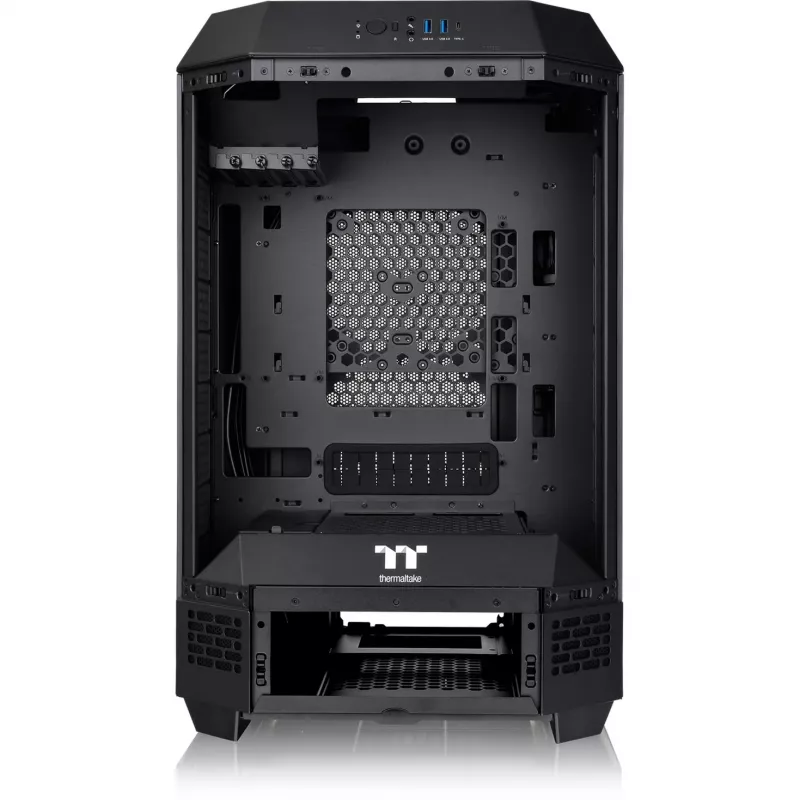 Thermaltake The Tower 300 Black Micro Tower Tempered Glass PC Gaming skriňa