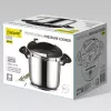 Tlakový hrniec Maestro MR-2901, 6 l, priemer 22 cm, strieborný, nepriľnavý povrch