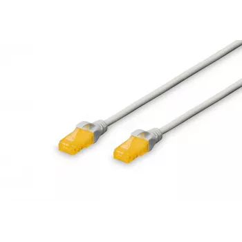 DIGITUS CAT 6A U-UTP patch kábel Cu LSZH AWG 26/7 dĺžka 0,5 m farba sivý (DK-1613-A-005)